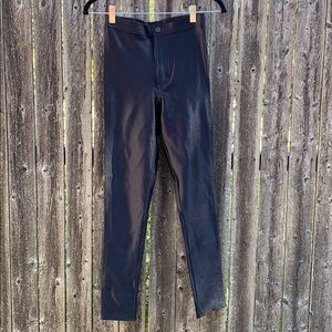 American Apparel Black Disco Pants SZ Small